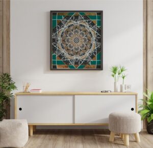 Mandala Blue